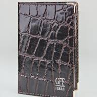 A-079 Обложка на паспорт GFF (крокодил/нат. кожа) - A-079 Обложка на паспорт GFF (крокодил/нат. кожа)